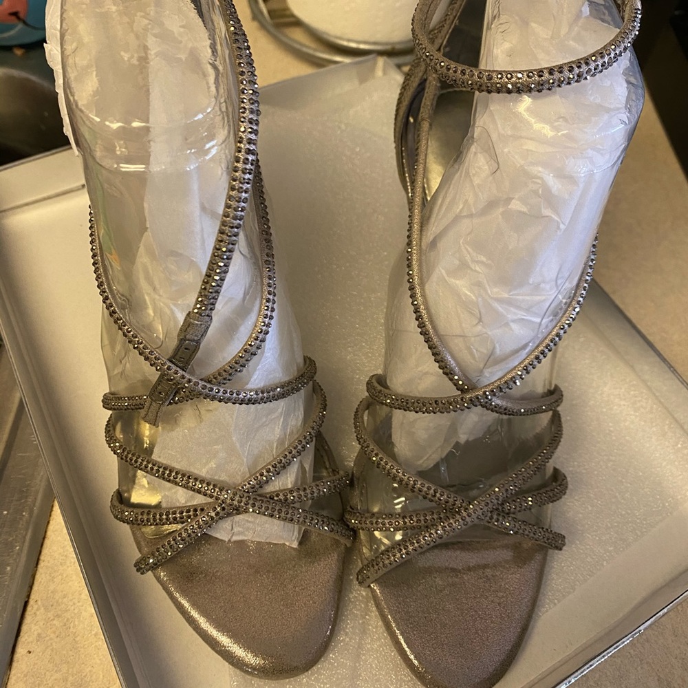 Strapped heels